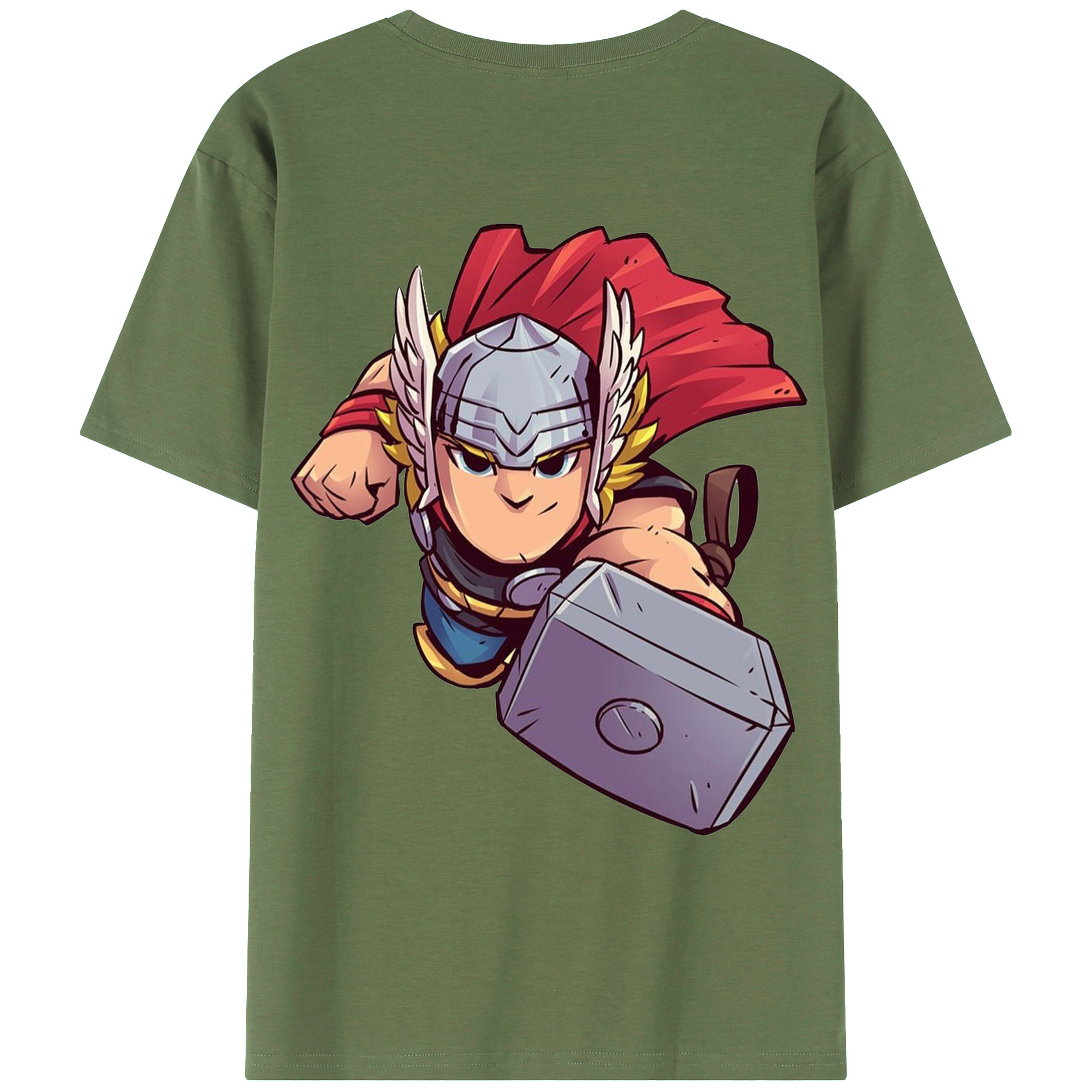 （画像用） アベンジャーズ The Avengers 綿100％ メンズ半袖Tシャツ（バックプリント） 通気性